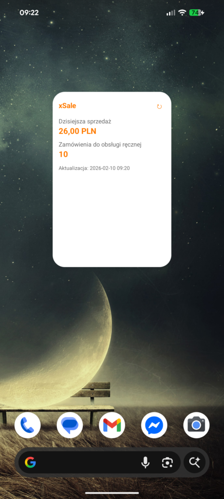 xSale Caller - widget